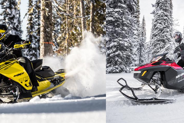 SKI-DOO ПРОДОЛЖАЕТ ИННОВАЦИОННОЕ РАЗВИТИЕСемейство снегоходов Ski-Doo 2018 пополнилось двумя новыми моделями MXZ 600R E-TEC и Expedition SWT, 