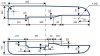 Третья лыжа для снегохода динго 150 чертеж